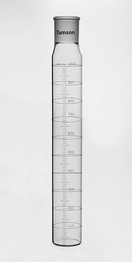 Cylinder  1000ml ze szlifem  do aparatu do pienienia olejów